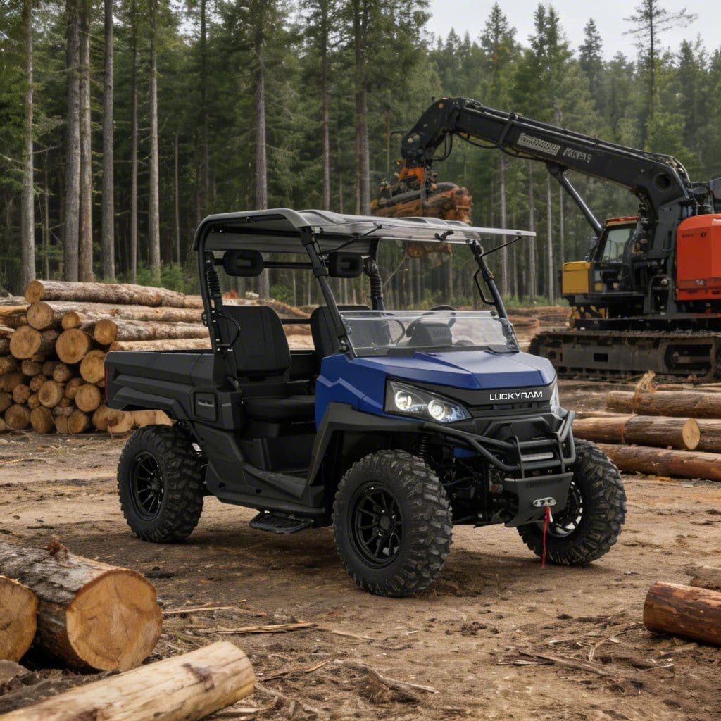 10KW AC Motor UTV Zij aan Zij 73.6V 150Ah 400A Controller 4WD Off Road