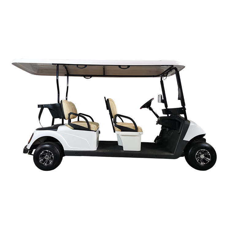 Elektrische golfkar met 4 zitplaatsen - Aanpasbare kleuren