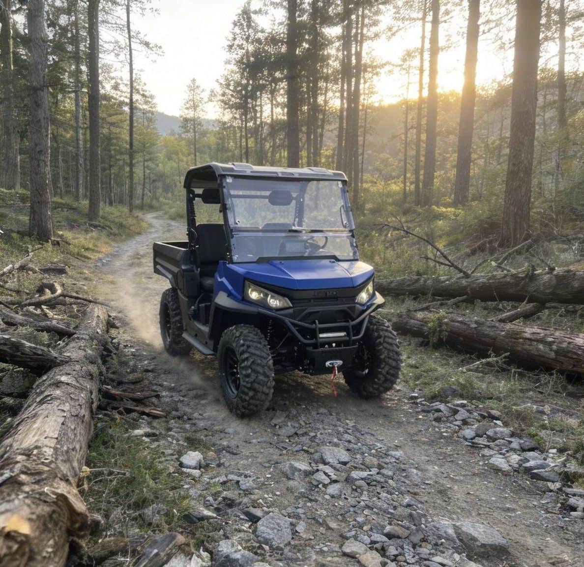 4WD elektrische ranch UTV boerderij 73,6 V 150 Ah controller 20 kW piek