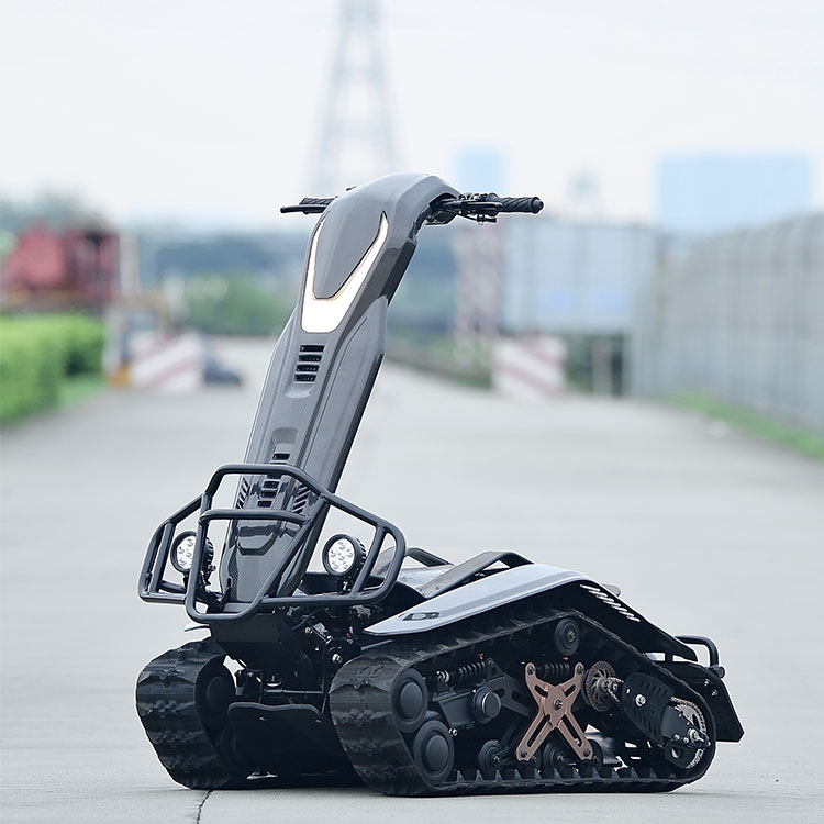 72V Dual Track off-road sneeuwscooter Geschikt voor avontuur en entertainment