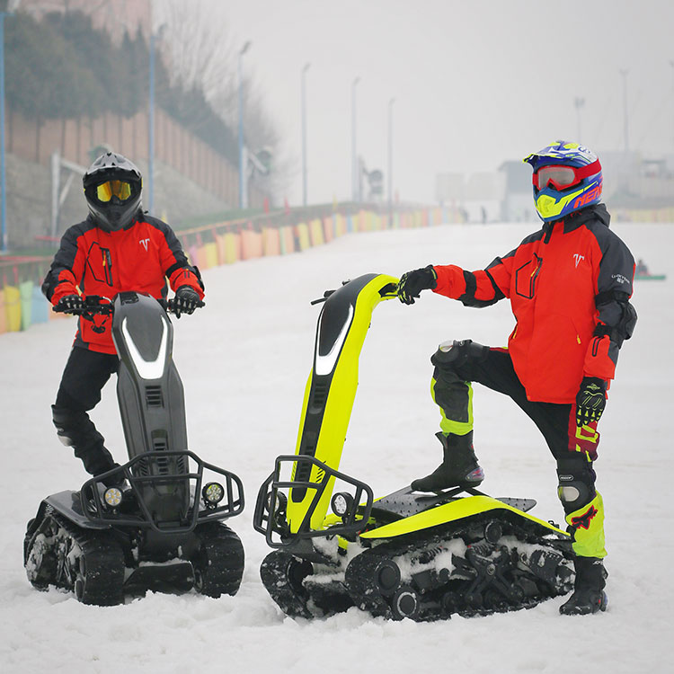 72V krachtige multifunctionele elektrische multifunctionele sneeuwscooter, geschikt voor alle terreinen