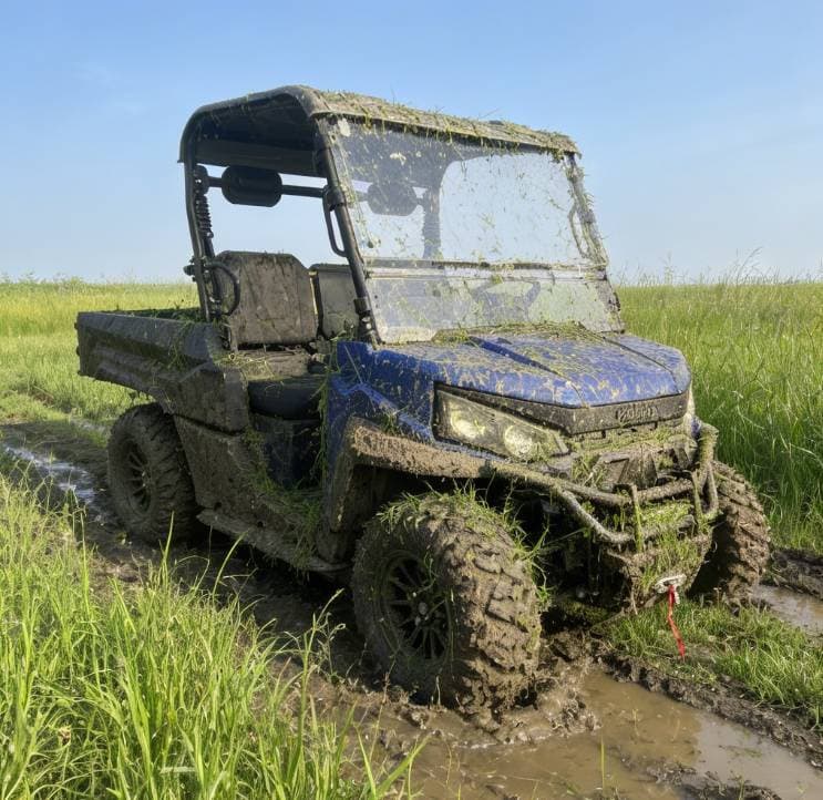 73.6V 4WD Off Road UTV EPS stuurt 20KW piekvermogen 80-100 km