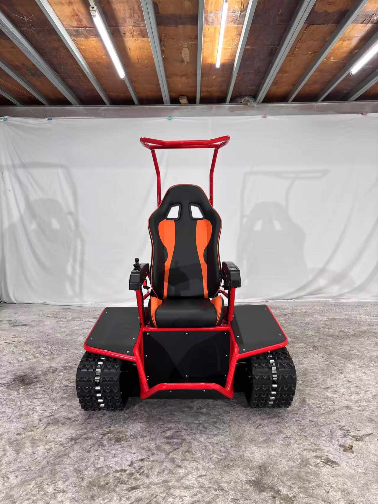 Elektrische all-terrain rupsrolstoel Etv-tank