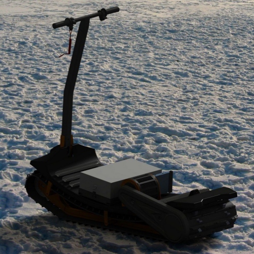 Elektrische sneeuwscooter-snowfox