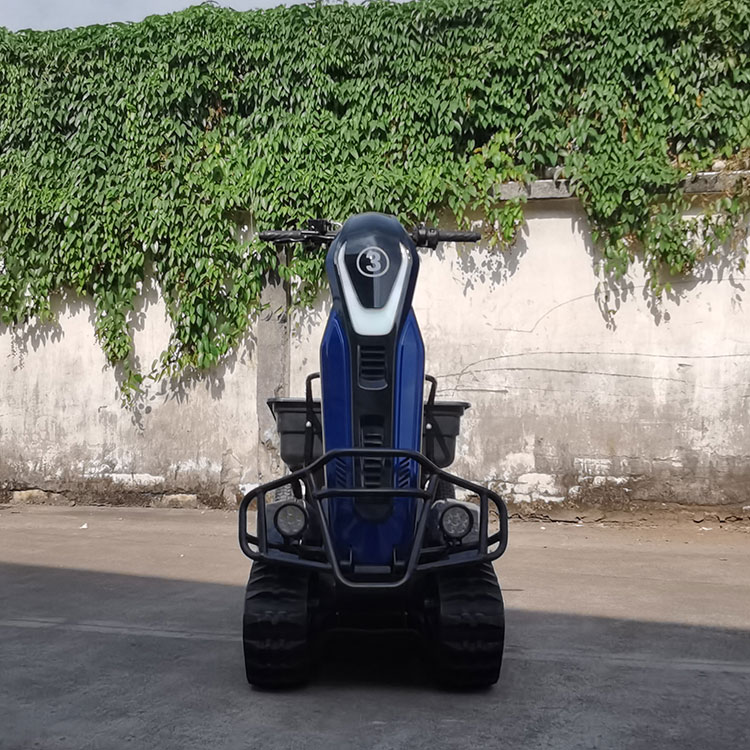 Elektrisch nutsbedrijf Sneeuwscooter staand