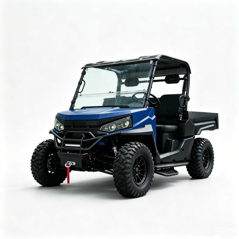 ELEKTRISCH BEDRIJFVOERTUIG MET LAADBAK