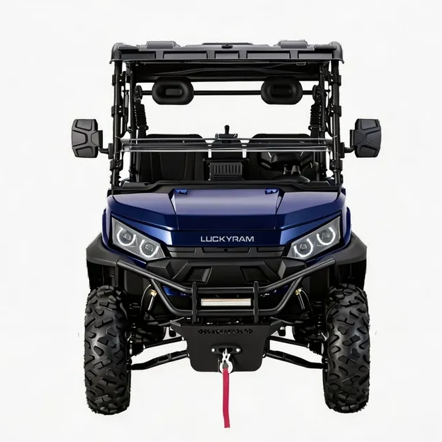 Farm Heavy Duty UTV 4WD 10KW AC-motor 73,6V 400A-controller