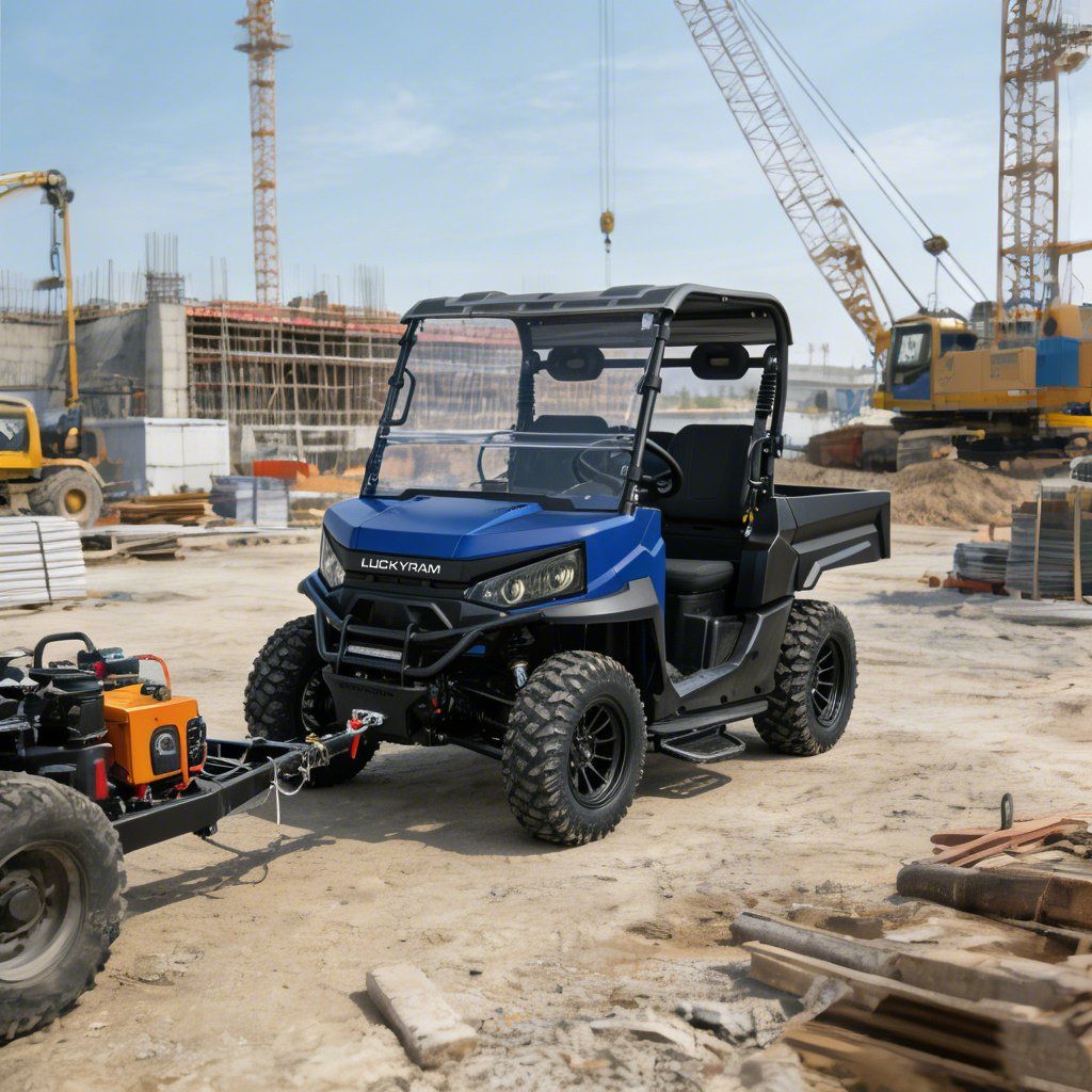 Ranchwerk UTV 4WD 10KW AC-motor 670kg Laden 1000kg Slepen
